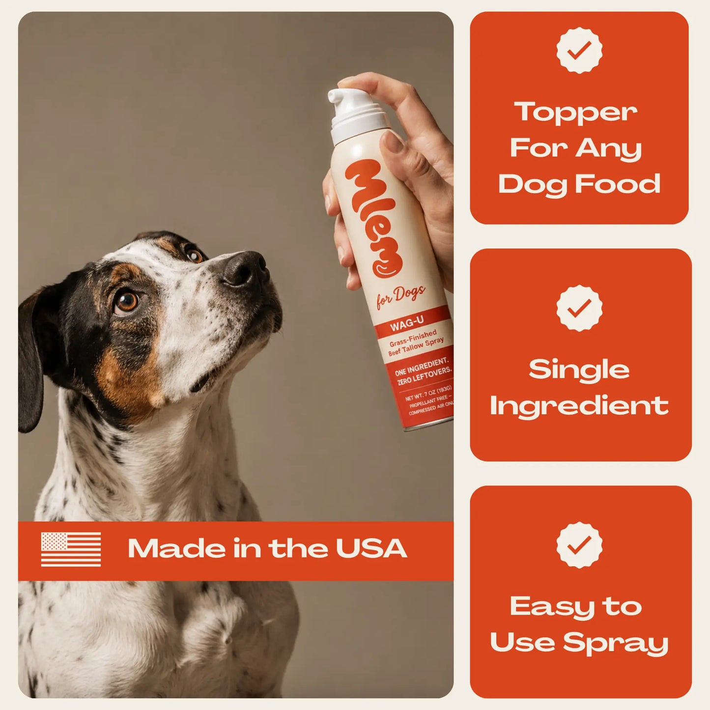 Mlem - Beef Topper Spray for Dogs